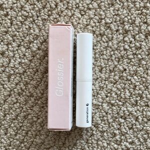 Glossier Generation G Sheer Matte Lipstick Crush Berry Red Full Size 0.07 oz